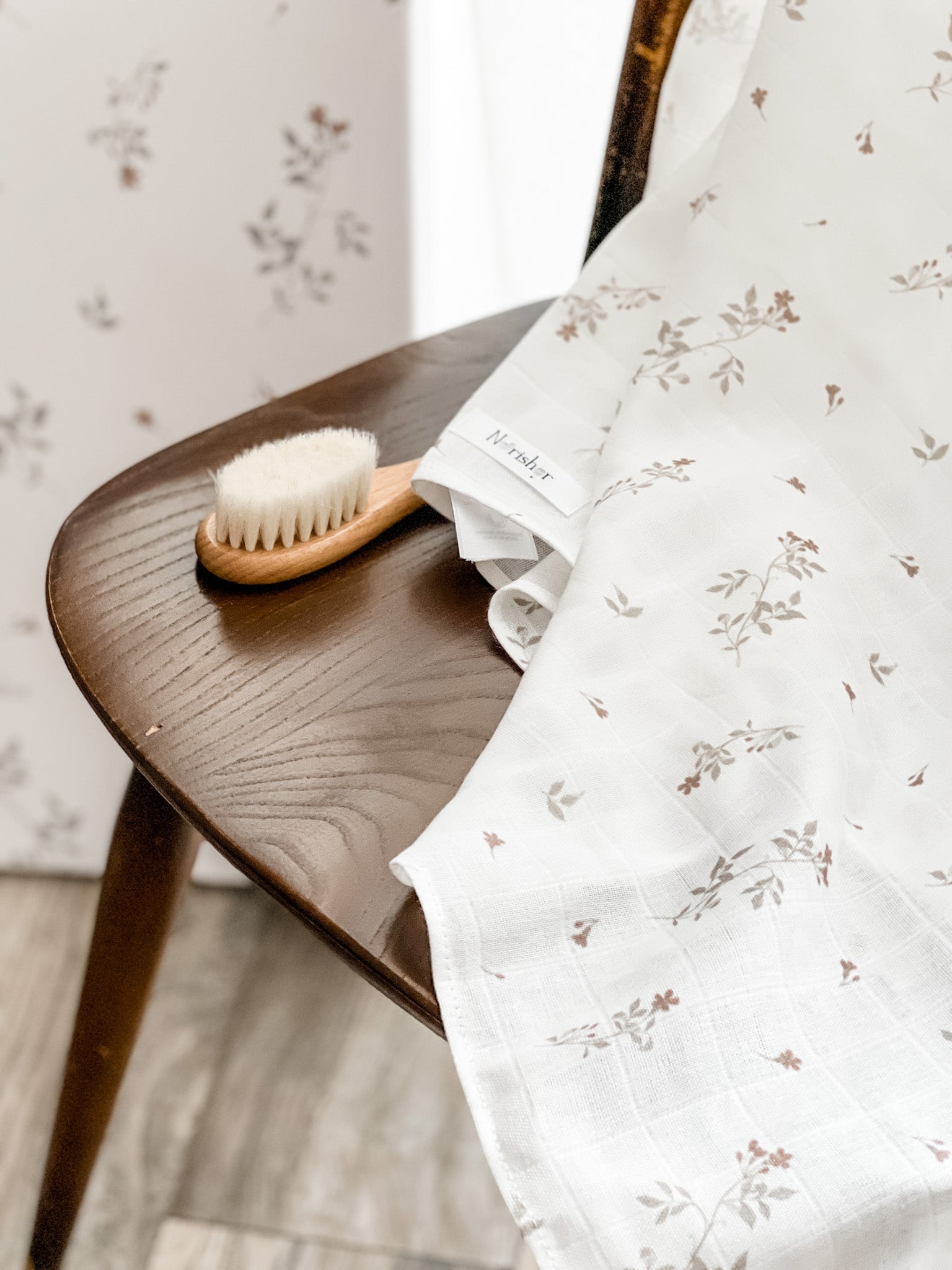 Norishor - Muslin Swaddle Blanket - Jasmine - Baby&More