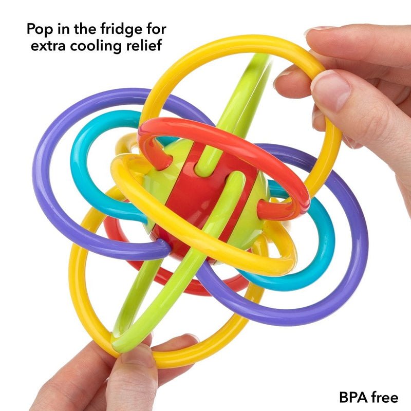 Nuby Lots Of Loops Teether - Baby&More