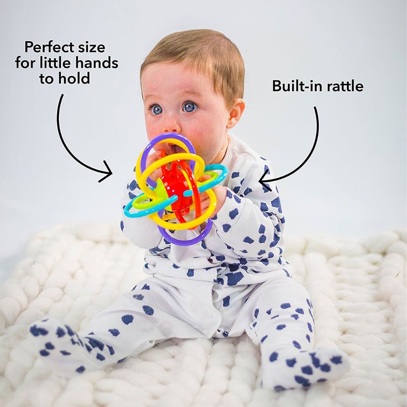 Nuby Lots Of Loops Teether - Baby&More