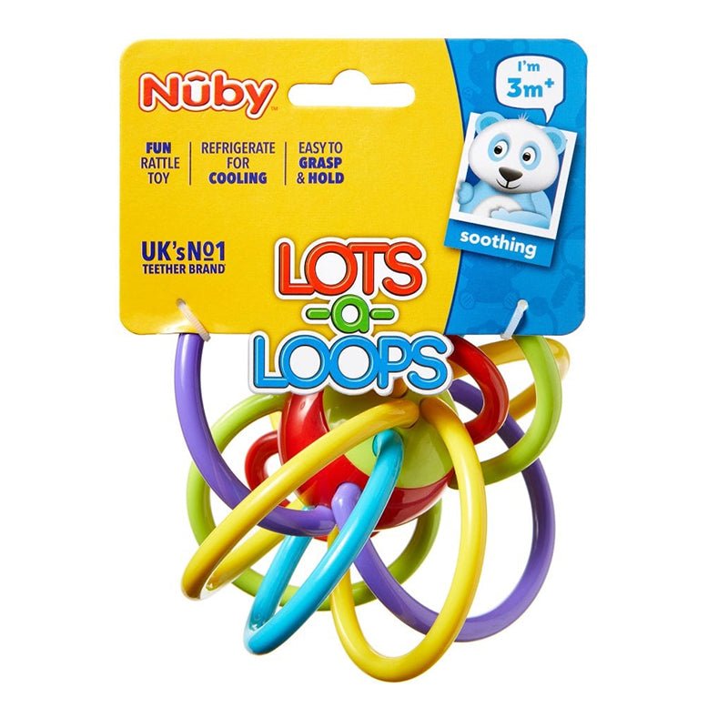 Nuby Lots Of Loops Teether - Baby&More