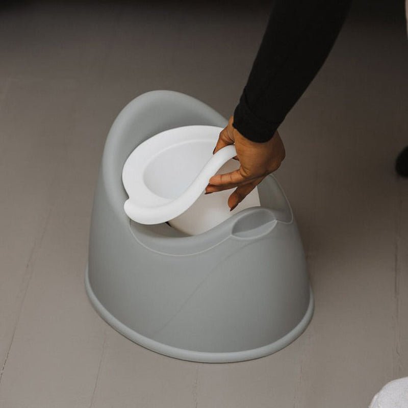 Nuby Potty Seat - Grey & White - Baby&More