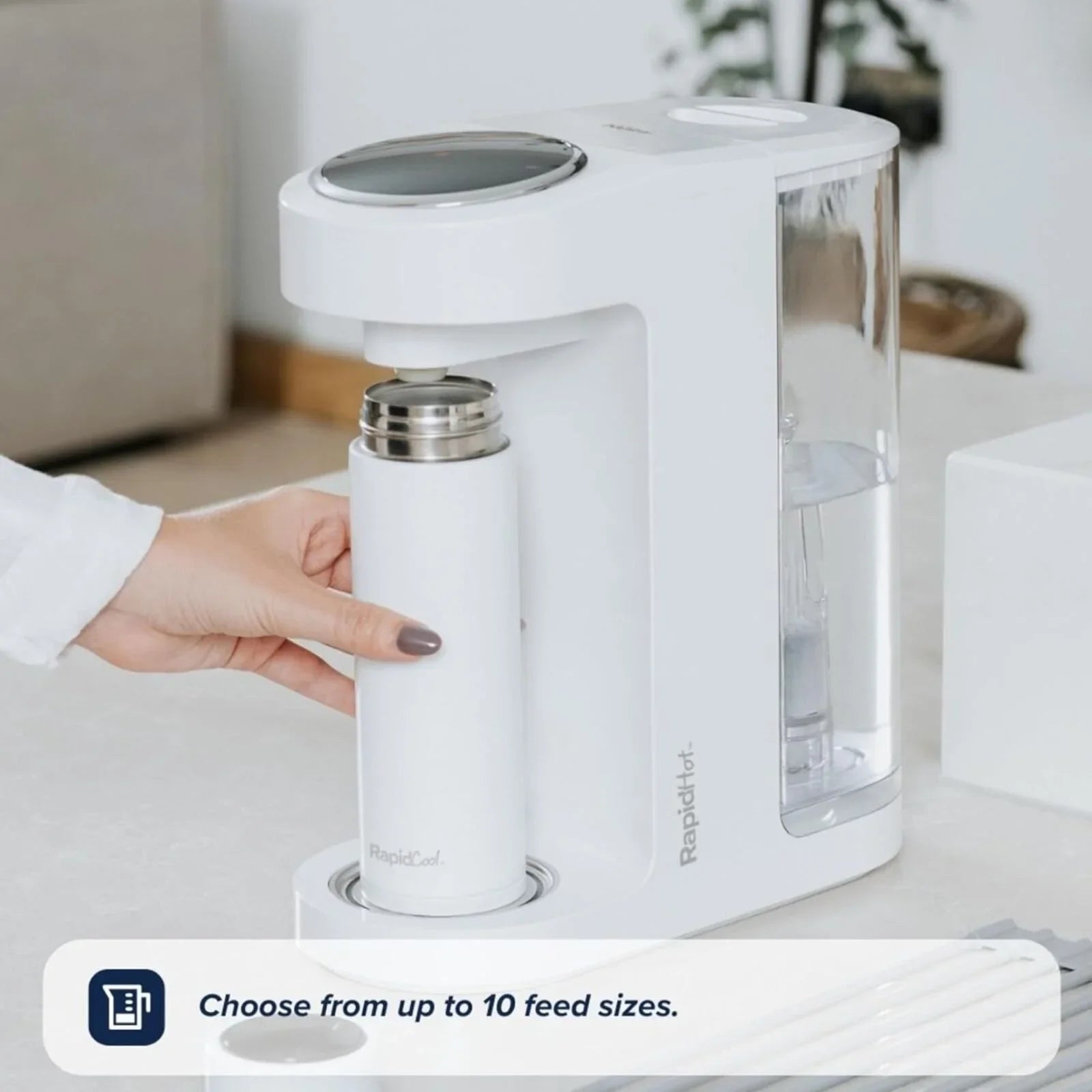 Nuby RapidHot Formula Preparation Machine - White - Baby&More