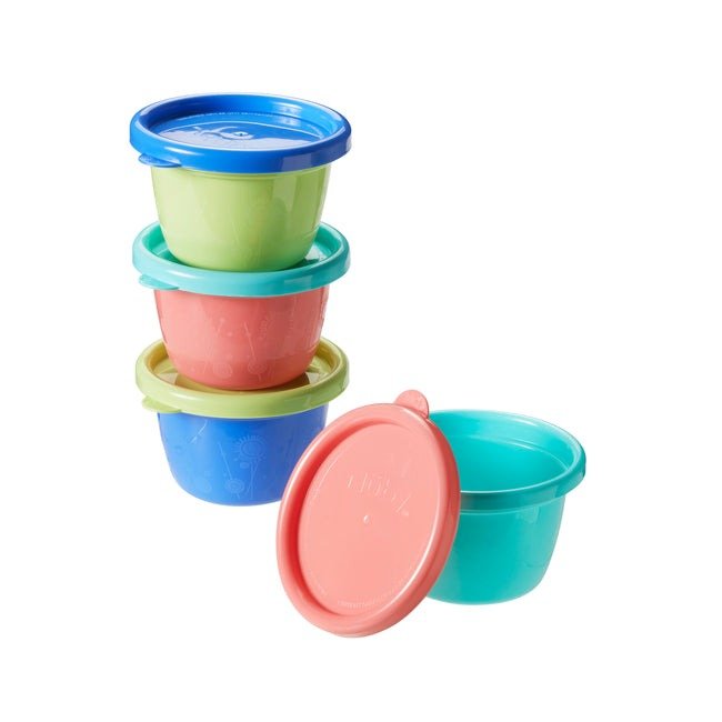Nuby Wash N Toss Food Pots - Baby&More