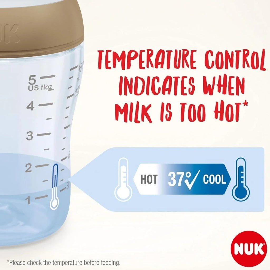 NUK Anti - Colic Perfect Match Starter Set - Pack of 7 - Rainbow - Baby&More