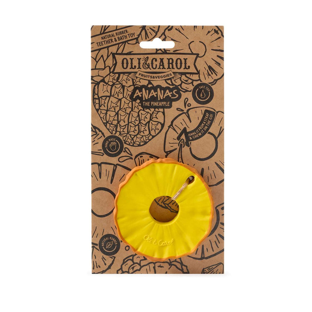 Oli & Carol Ananas the Pineapple Teether - Baby&More