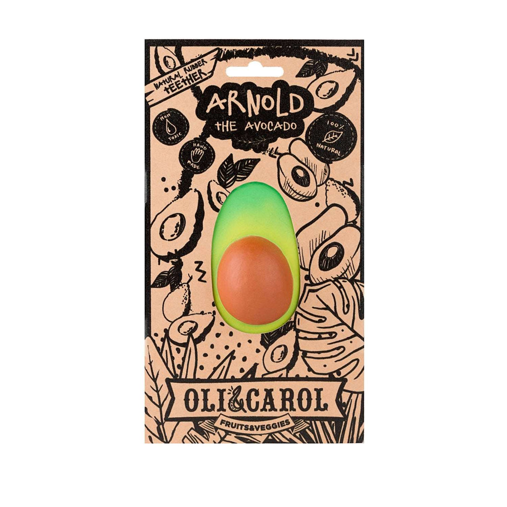 Oli & Carol Arnold the Avocado Teether - Baby&More