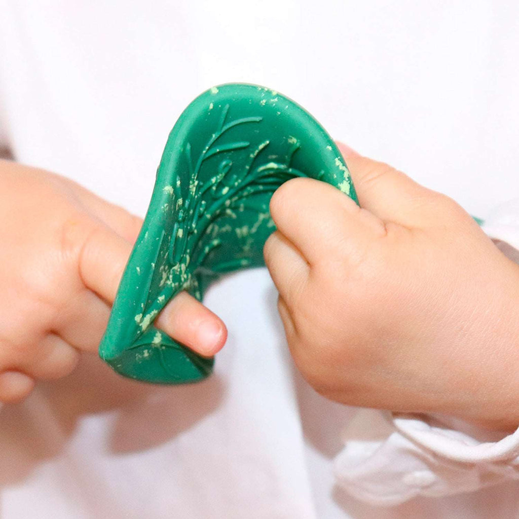 Oli & Carol Chlorophyll Leaf Teether - Baby&More