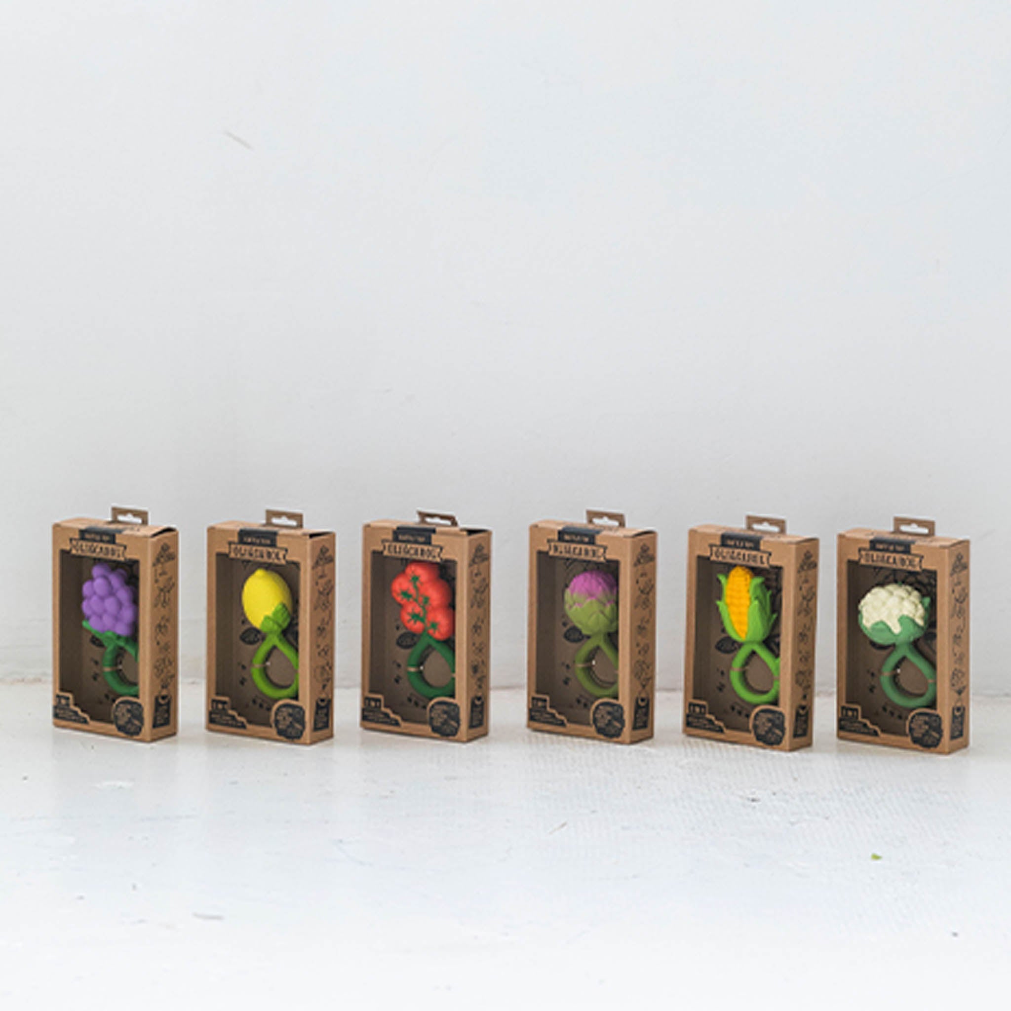 Oli & Carol Corn Rattle Toy - Baby&More