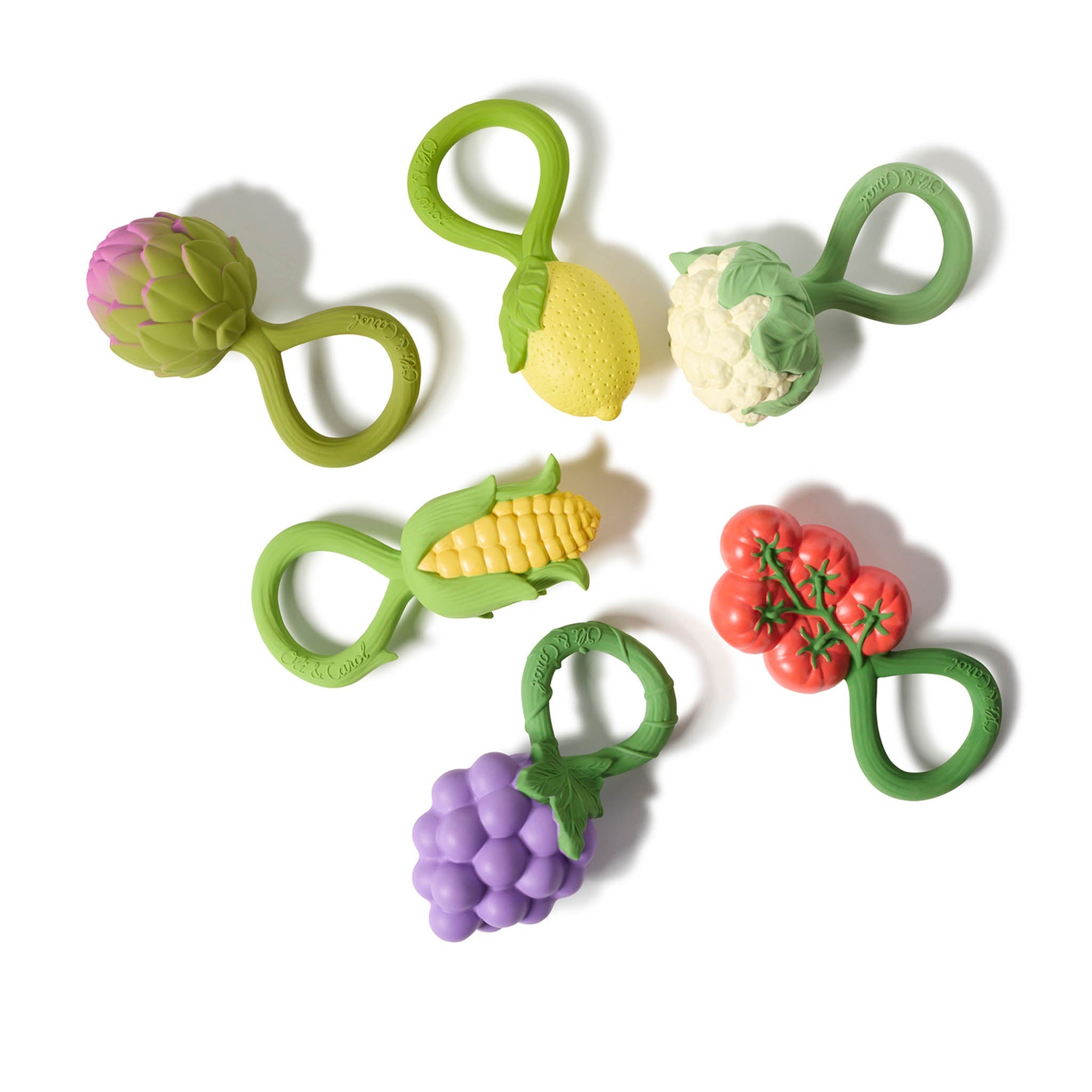 Oli & Carol Corn Rattle Toy - Baby&More