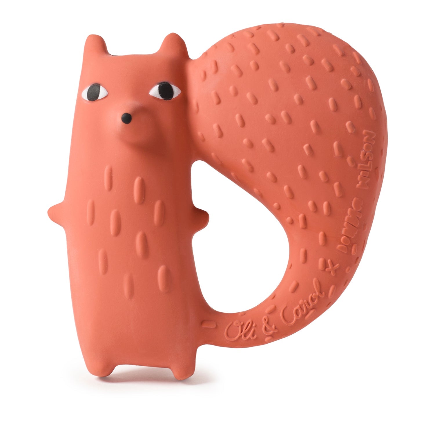 Oli & Carol Cyril Squirrel Fox Teether - Baby&More