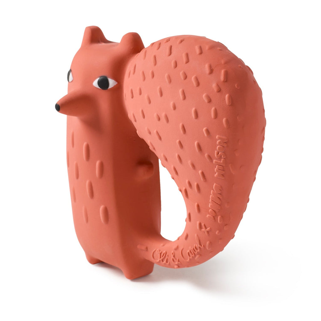 Oli & Carol Cyril Squirrel Fox Teether - Baby&More