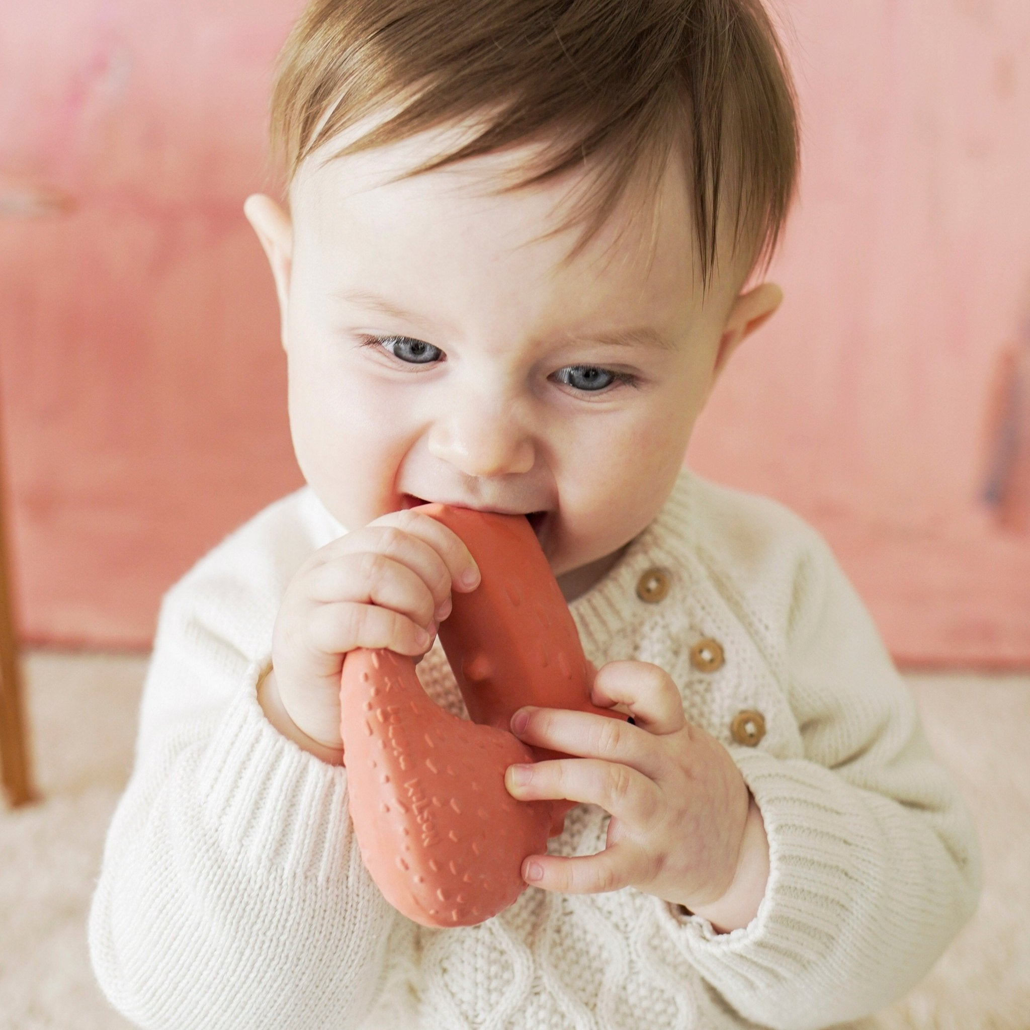 Oli & Carol Cyril Squirrel Fox Teether - Baby&More