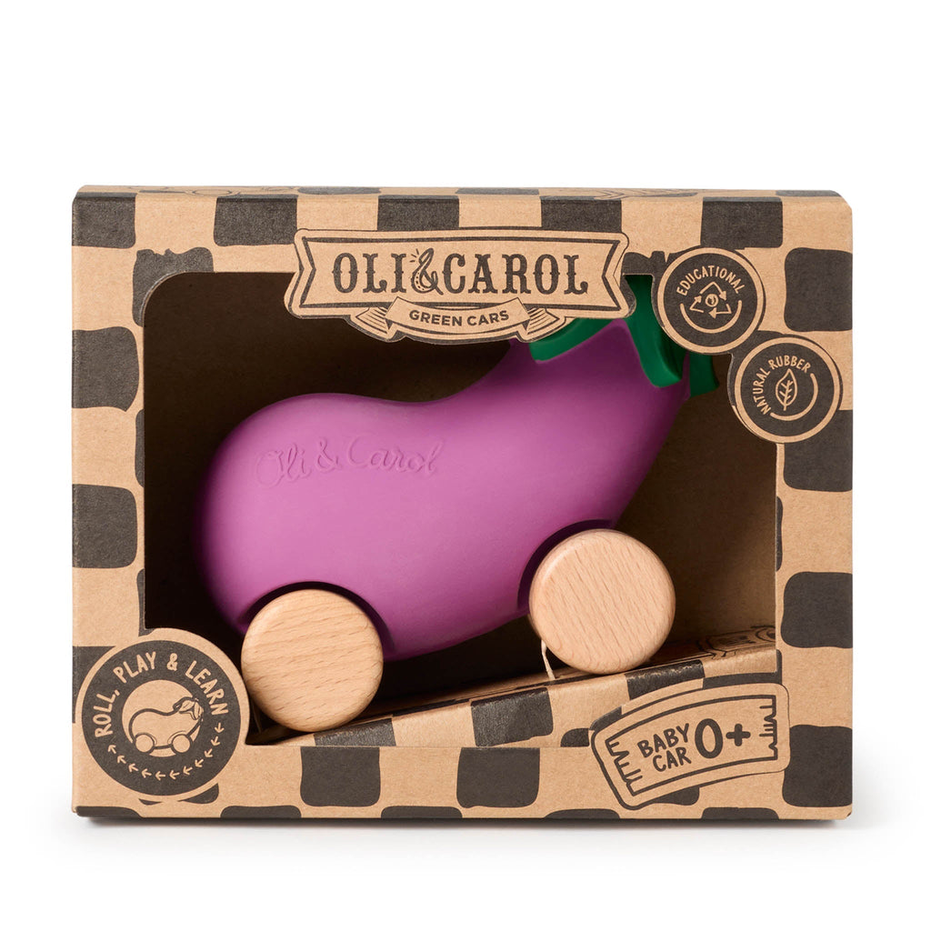 Oli & Carol Emma the Aubergine Car - Baby&More