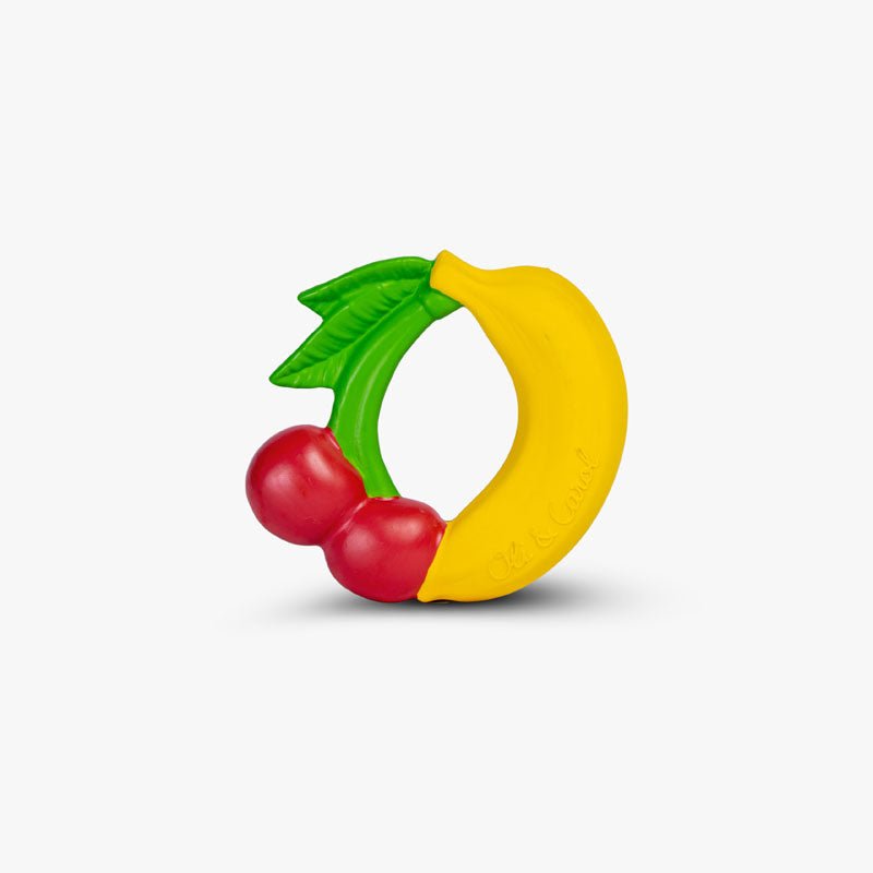 Oli & Carol Fruit Teething Ring - Baby&More