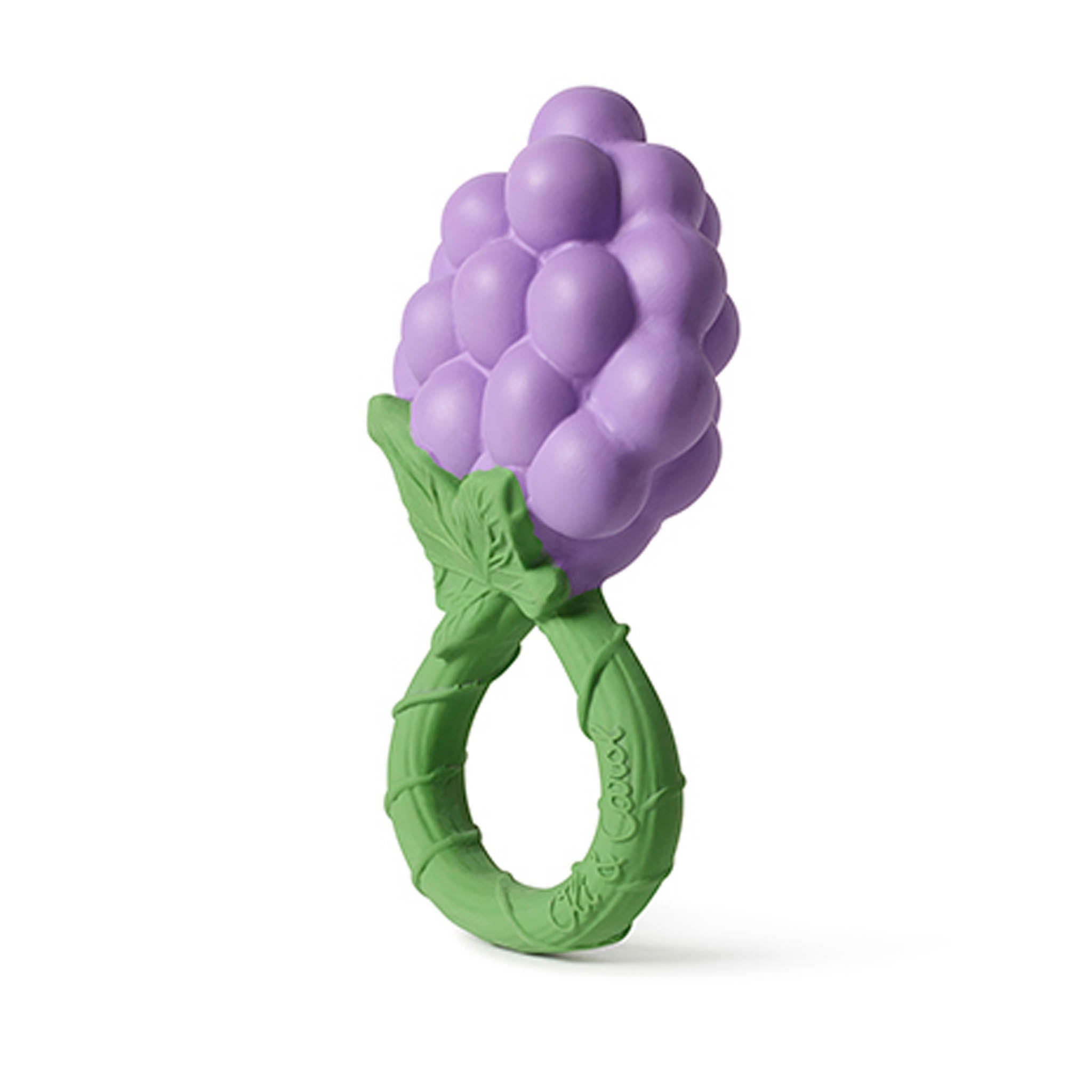 Oli & Carol Grape Baby Rattle & Teether - Baby&More