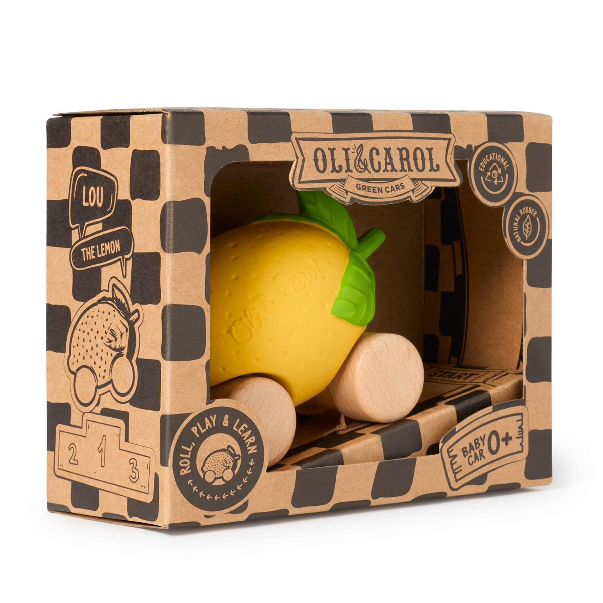 Oli & Carol Lou the Lemon Car - Baby&More