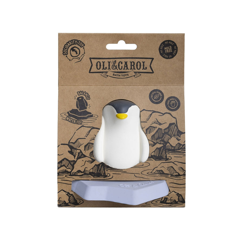 Oli & Carol Penguin Bath Toy - Baby&More