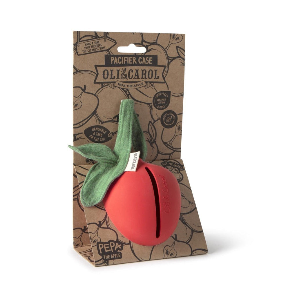 Oli & Carol Pepa the Apple Pacifier / Dummy Case - Baby&More