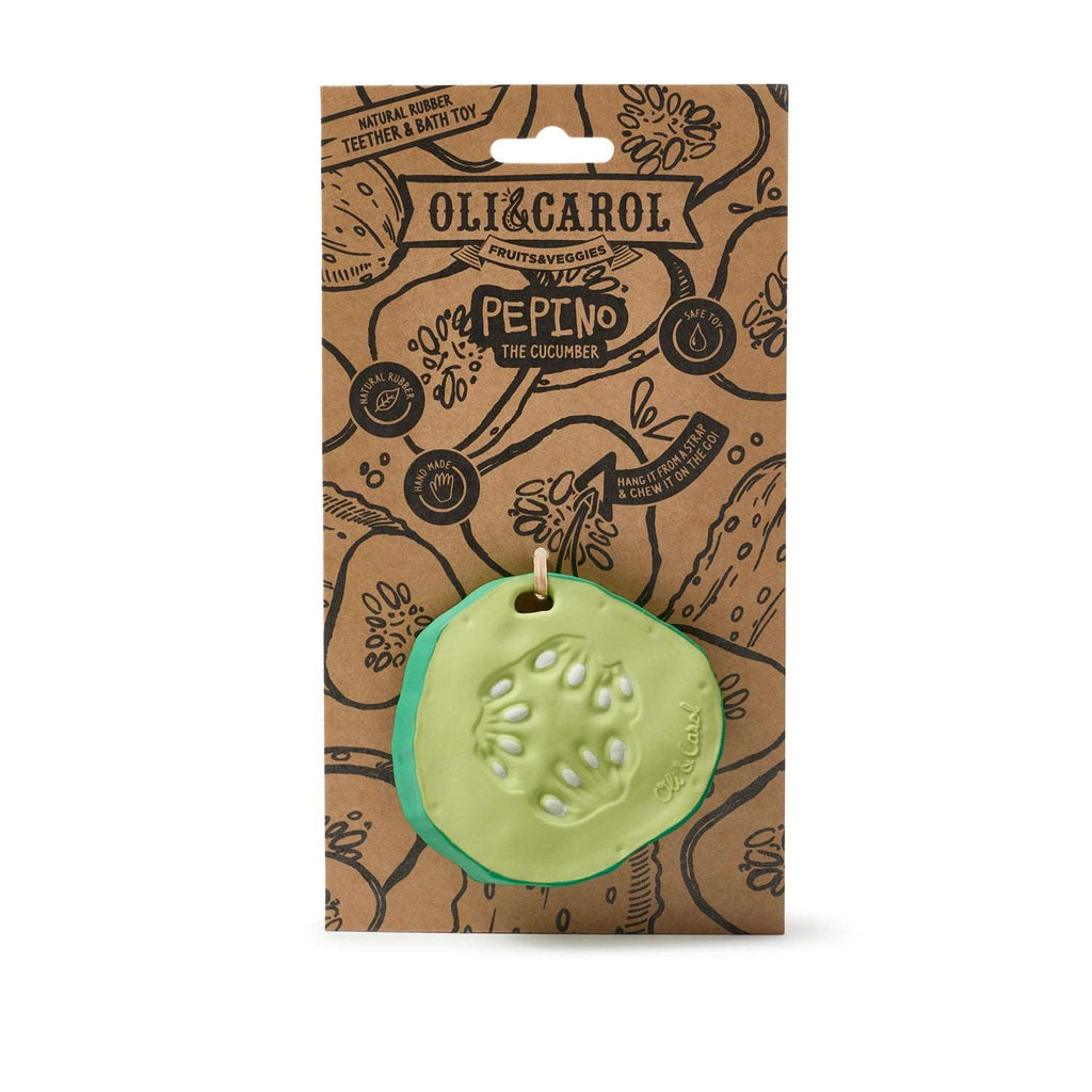 Oli & Carol Pepino the Cucumber Teether - Baby&More