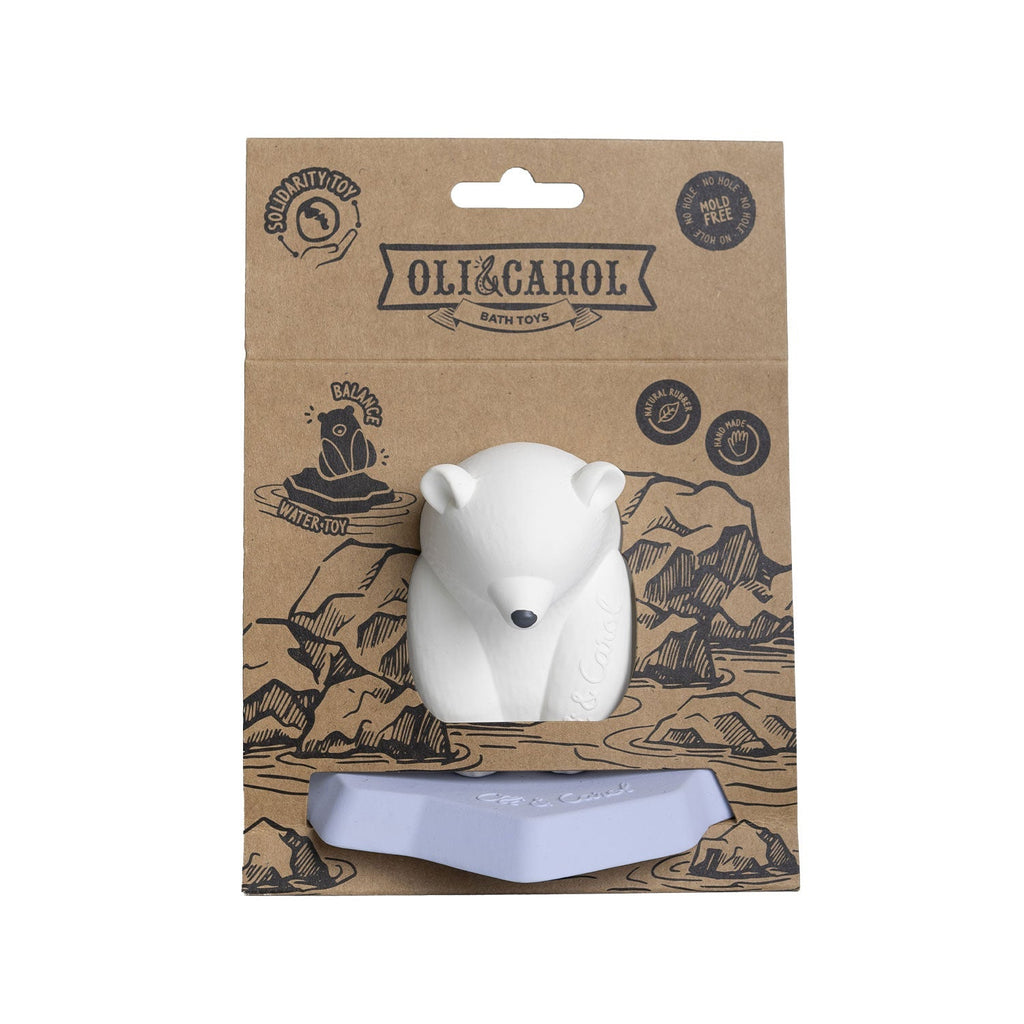 Oli & Carol Polar Bear Bath Toy - Baby&More