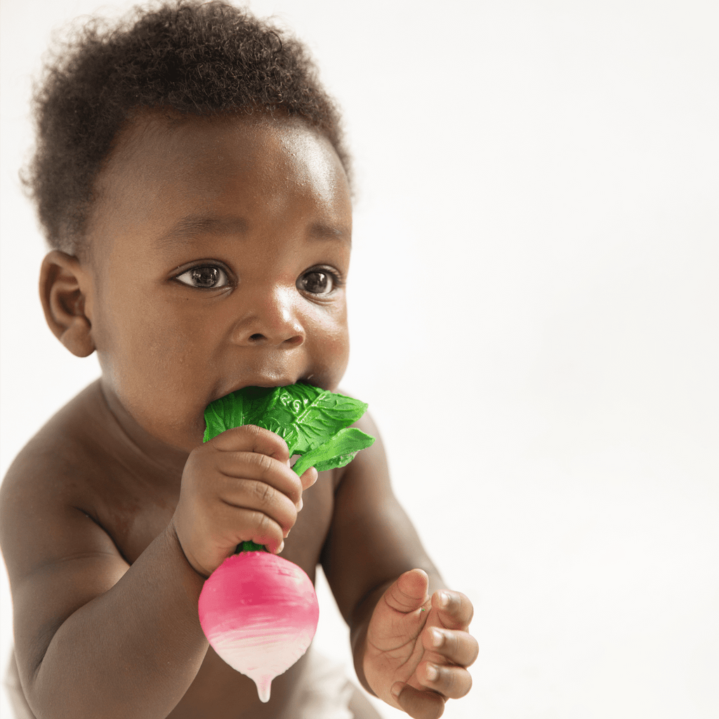 Oli & Carol Ramona the Radish Baby Teether - Baby&More