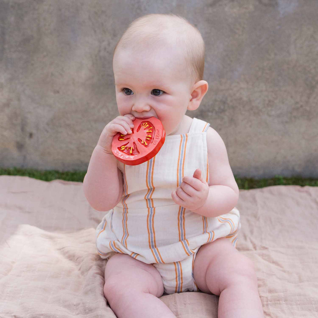 Oli & Carol Renato the Tomato Teether - Baby&More