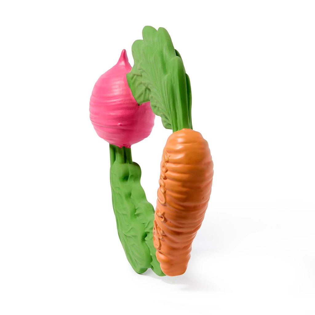 Oli & Carol Veggie Teething Ring - Baby&More