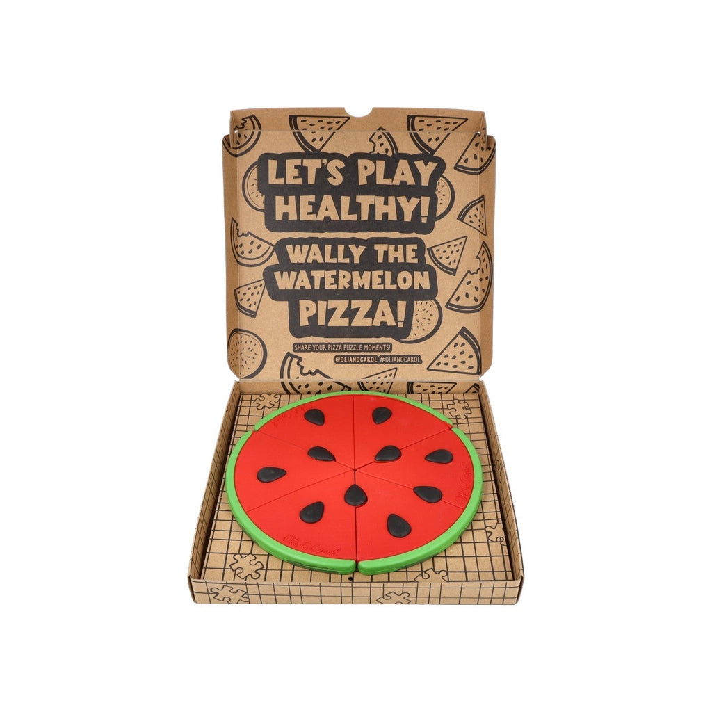 Oli & Carol Wally the Watermelon Baby Pizza Puzzle - Baby&More