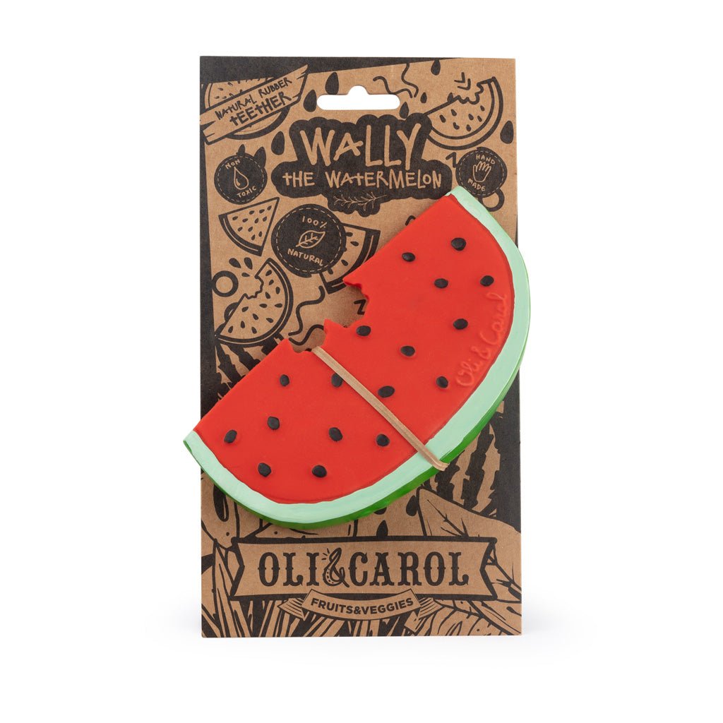 Oli & Carol Wally the Watermelon Teether - Baby&More