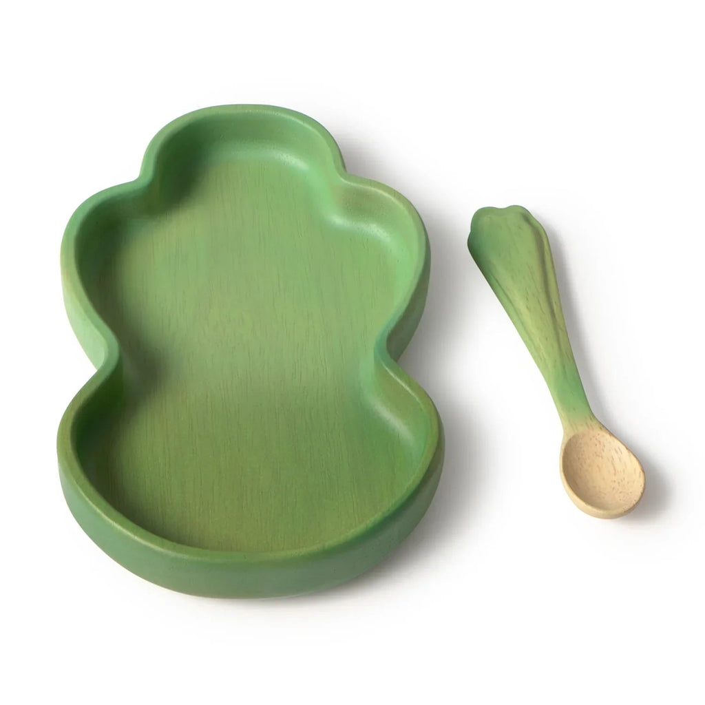 Oli&Carol Kendall the Kale Plate and Spoon Set - Baby&More