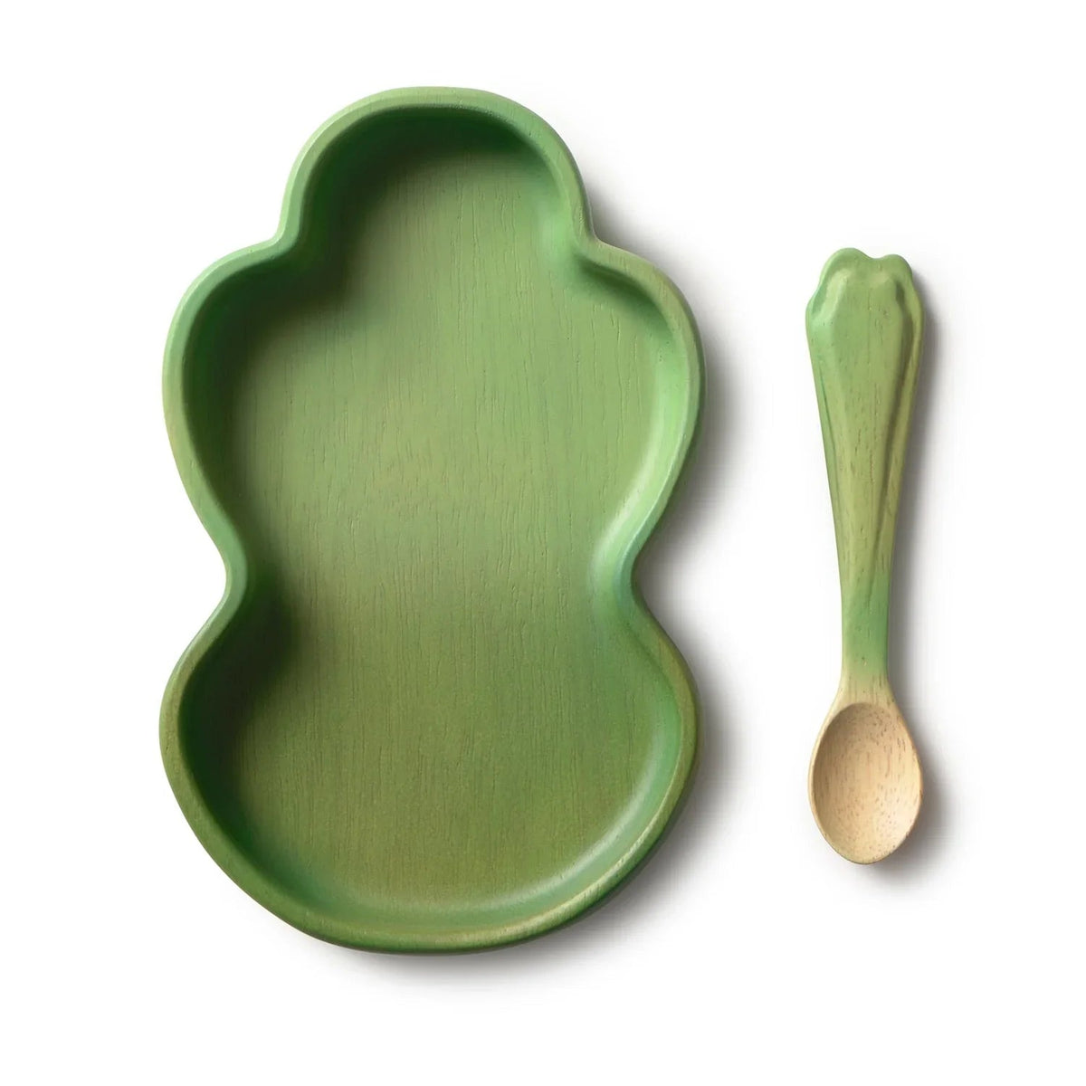 Oli&Carol Kendall the Kale Plate and Spoon Set - Baby&More