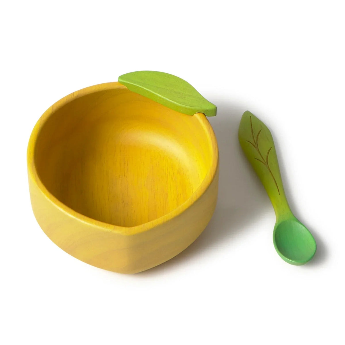 Oli&Carol Lou the Lemon Bowl and Spoon Set - Baby&More