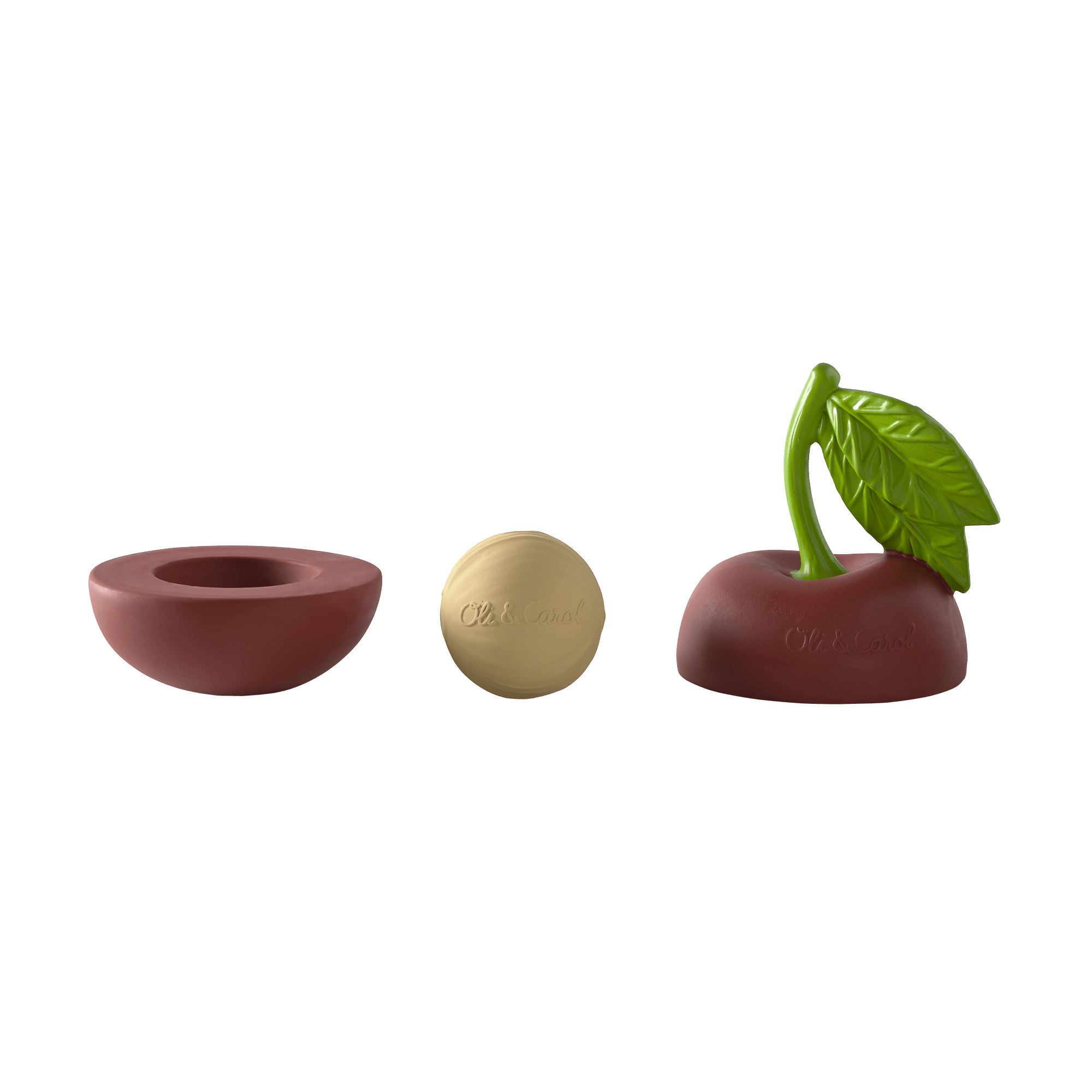 Oli&Carol Mery the Cherry Stacking and Ball Toy - Baby&More