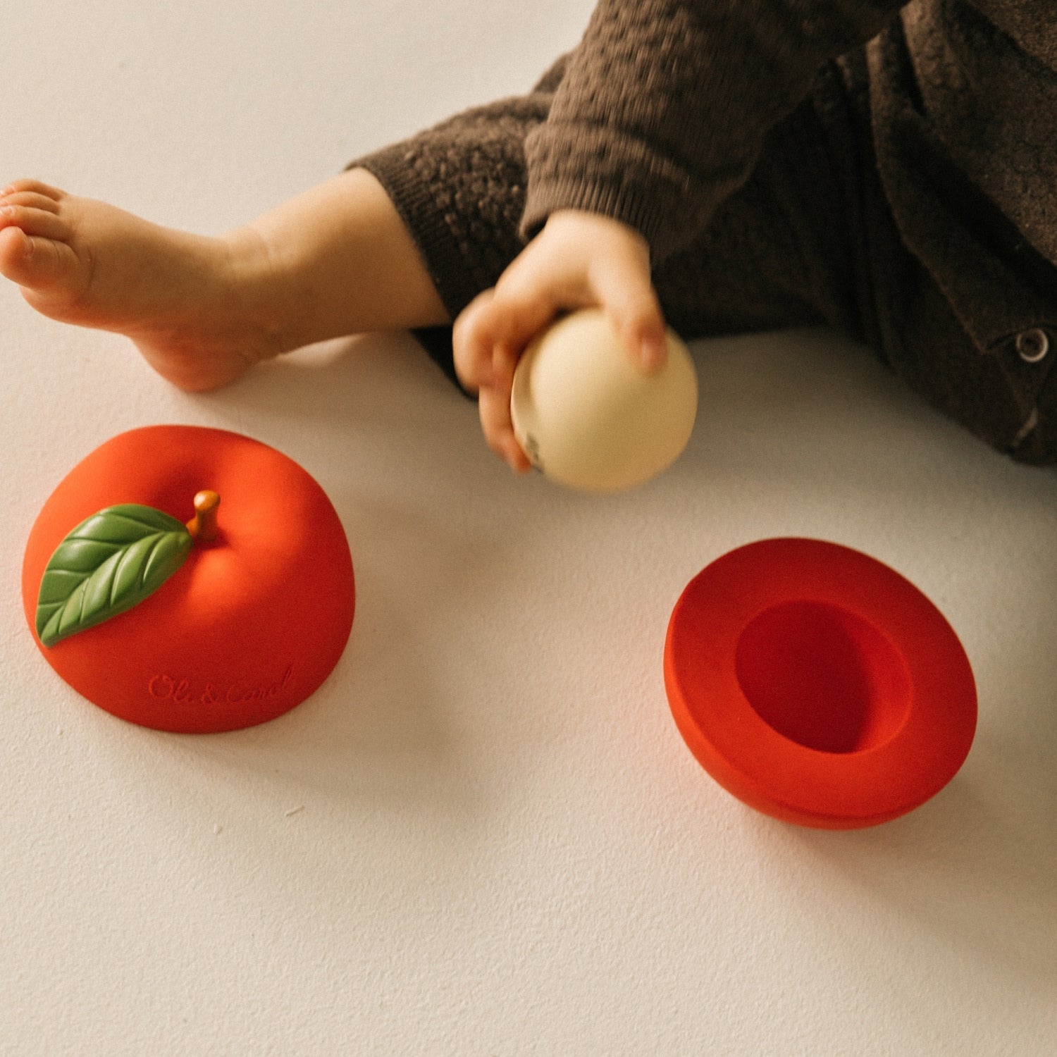 Oli&Carol Pepa the Apple Stacking and Ball Toy - Baby&More