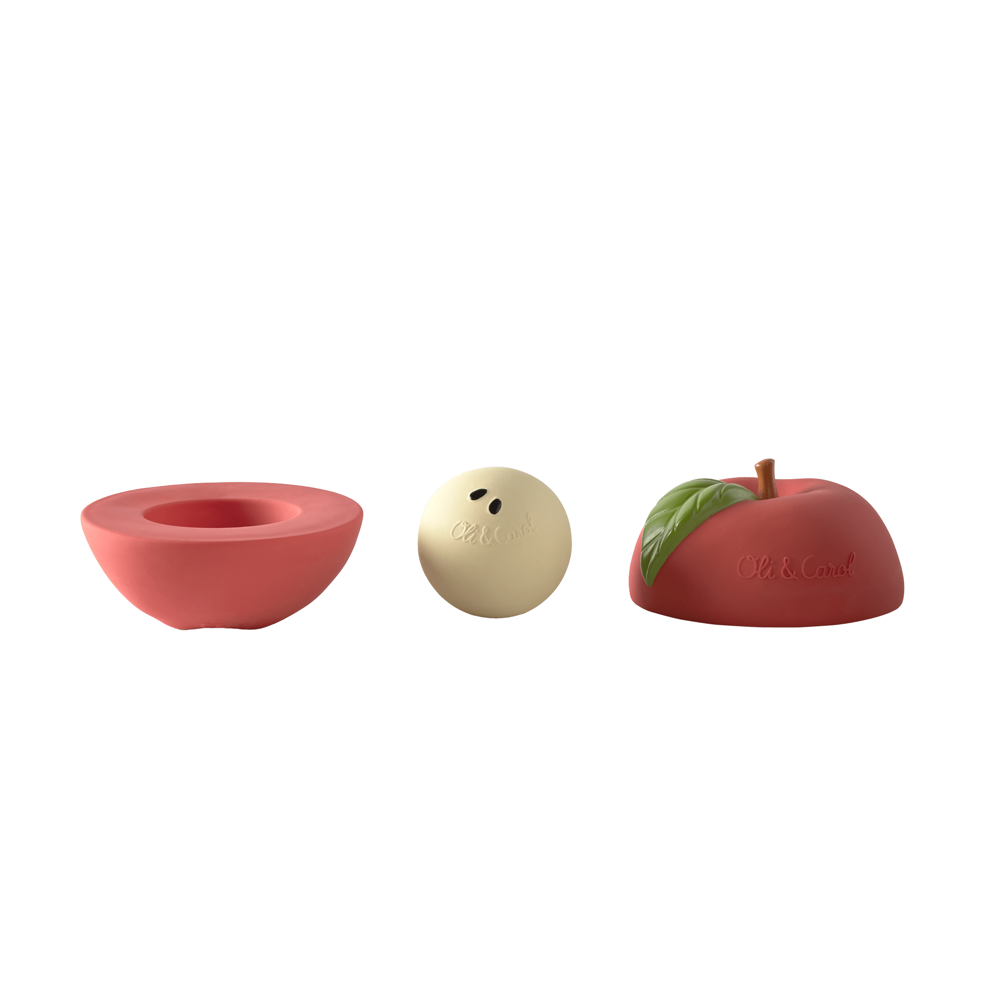 Oli&Carol Pepa the Apple Stacking and Ball Toy - Baby&More