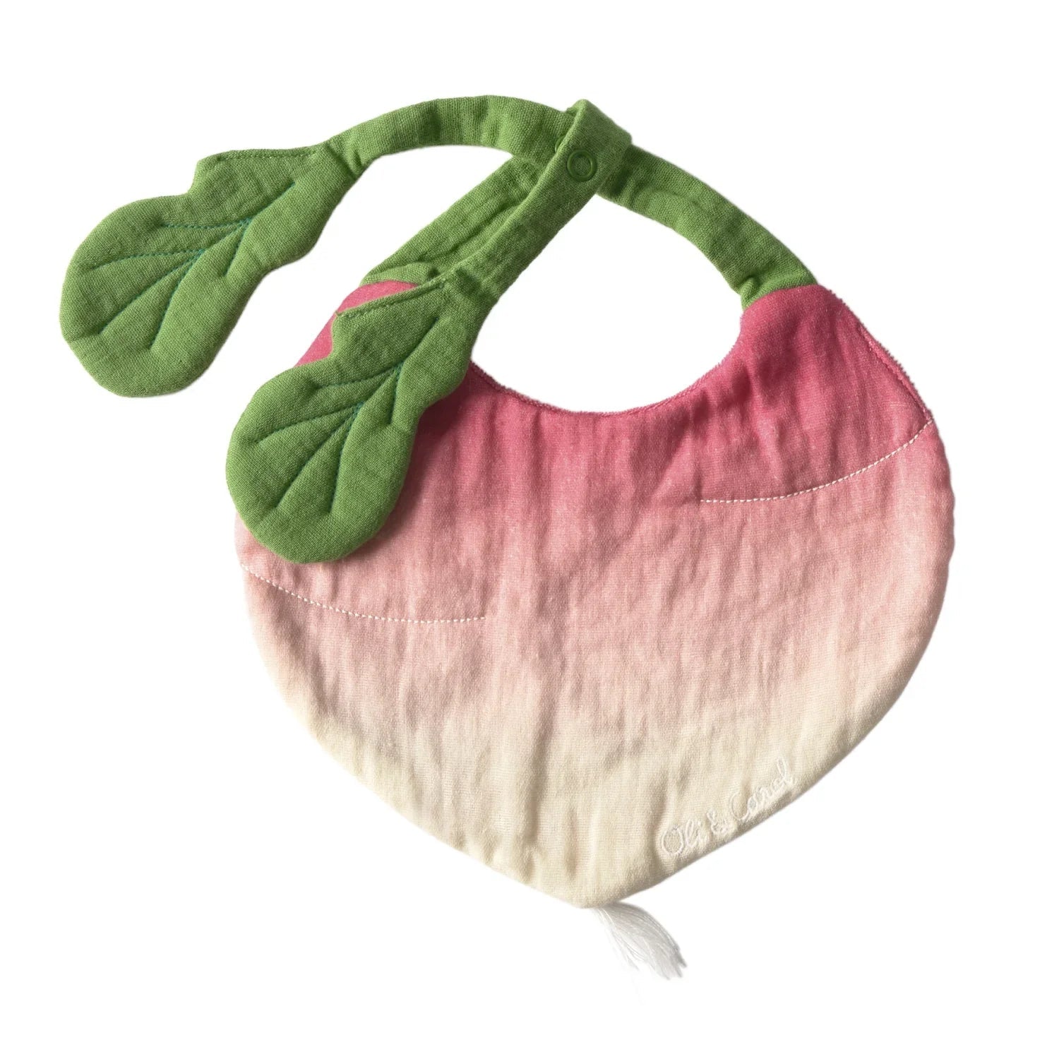Oli&Carol Ramona the Radish Feeding Bib - Baby&More