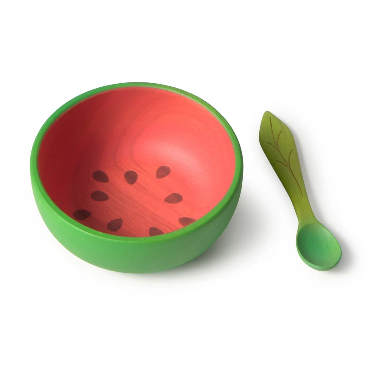 Oli&Carol Wally the Watermelon Bowl and Spoon Set - Baby&More