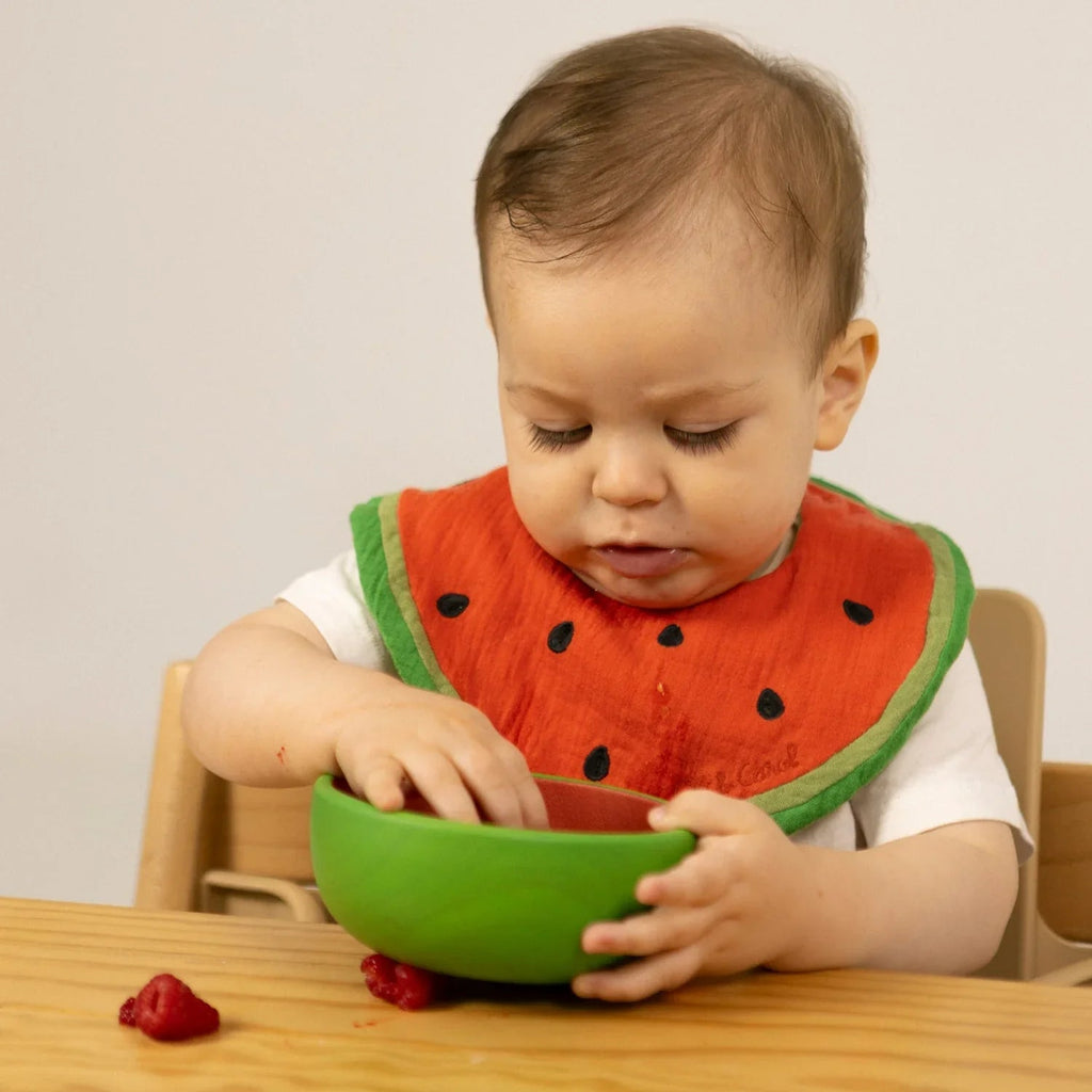 Oli&Carol Wally the Watermelon Feeding Bib - Baby&More
