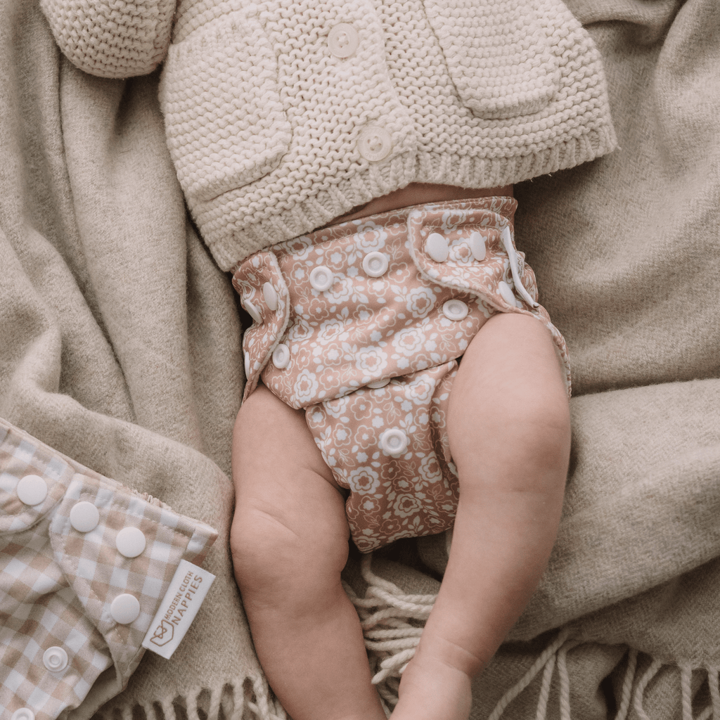 One Size All - In - One Reusable Cloth Nappy - Bloom - Baby&More