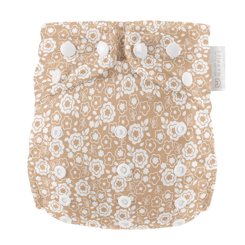 One Size All - In - One Reusable Cloth Nappy - Bloom - Baby&More