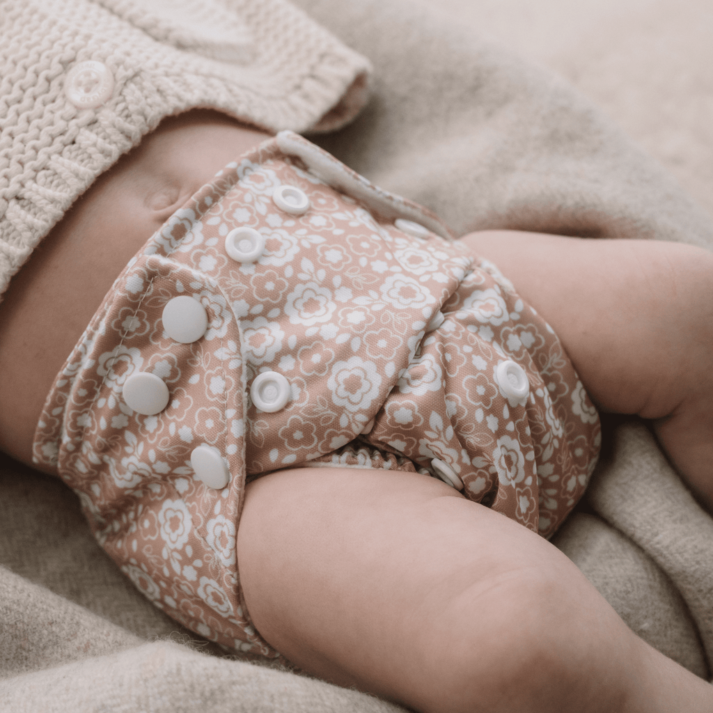 One Size All - In - One Reusable Cloth Nappy - Bloom - Baby&More