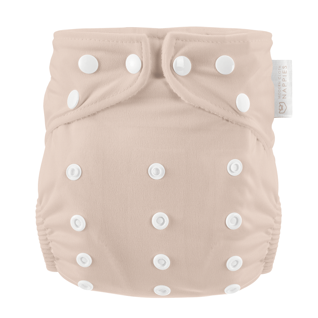 One Size All - In - One Reusable Cloth Nappy - Blush - Baby&More
