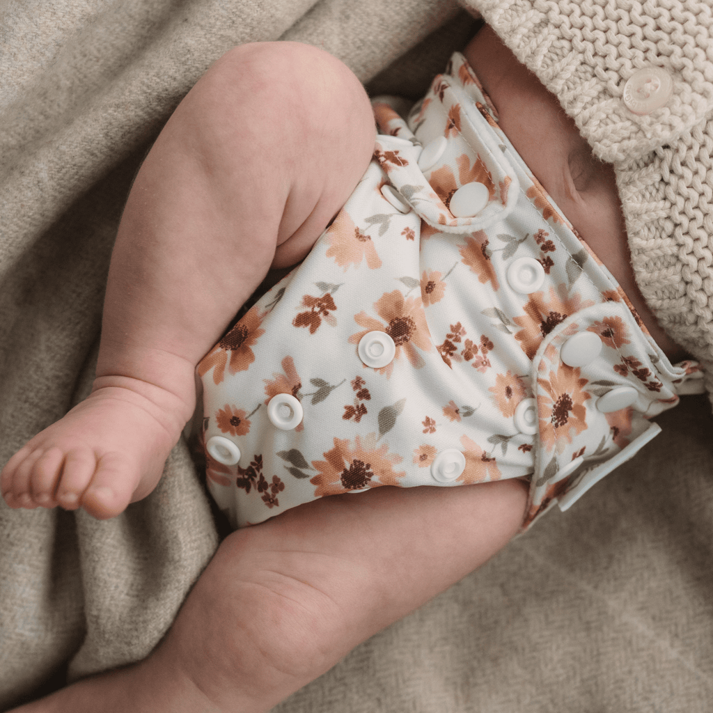 One Size All - In - One Reusable Cloth Nappy - Meadow - Baby&More