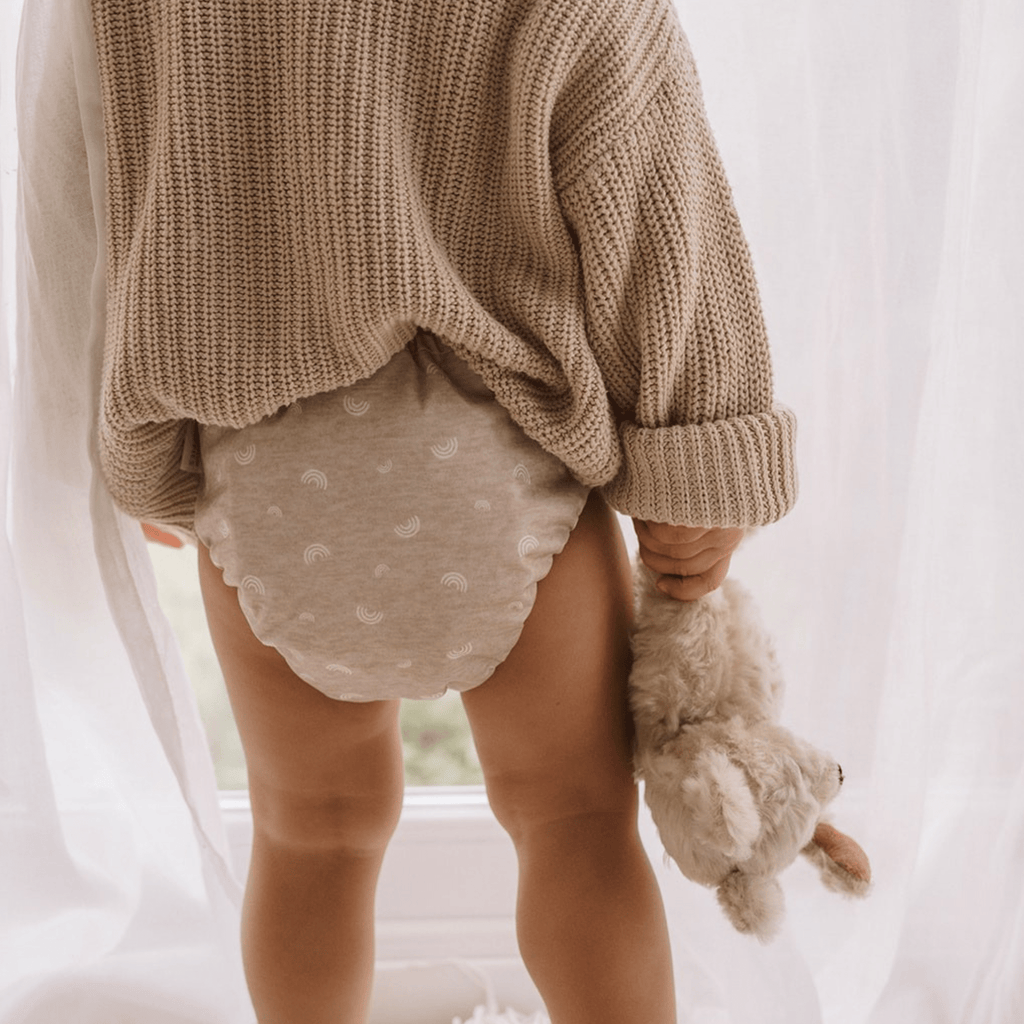 One Size All - In - One Reusable Cloth Nappy - Rainbow Oatmeal - Baby&More