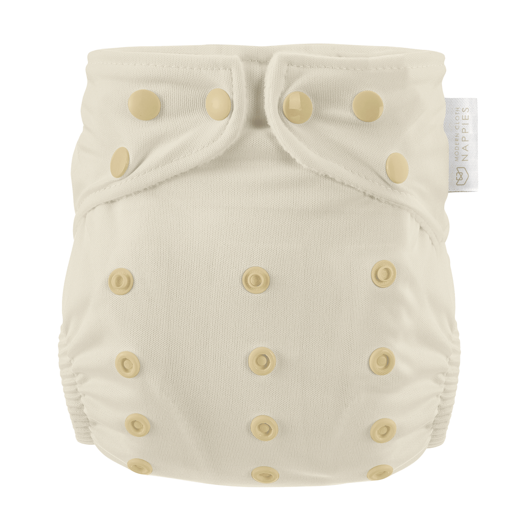 One Size All - In - One Reusable Cloth Nappy - Soft Sand - Baby&More