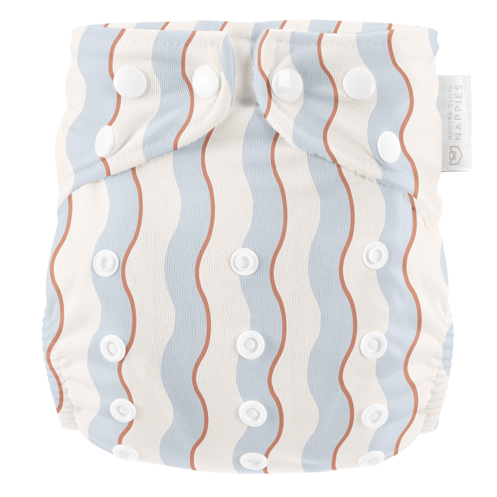 One Size Baby to Toddler Reusable Swim Nappies - Wiggle Waves - Baby&More