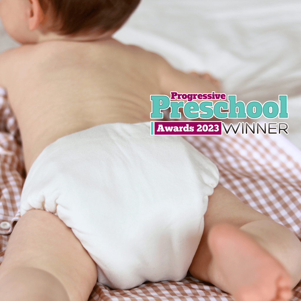 One Size Bamboo Cotton Bedtime Pearl Reusable Cloth Nappy - Baby&More