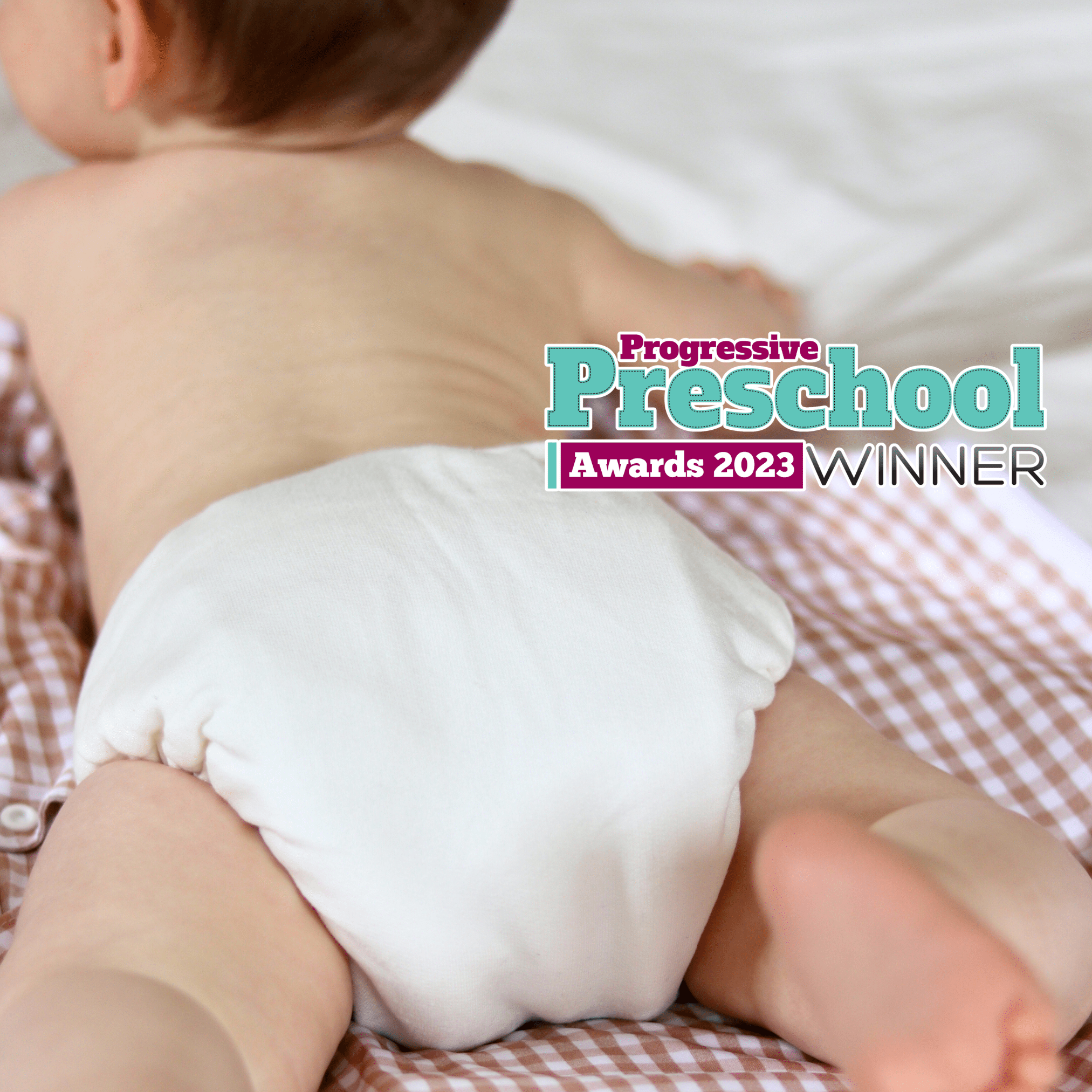 One Size Bamboo Cotton Bedtime Pearl Reusable Cloth Nappy - Baby&More