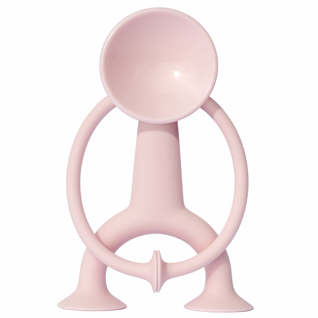 MOLUK Oogi Silicone Toy with Suction Arms & Legs - Baby Pink