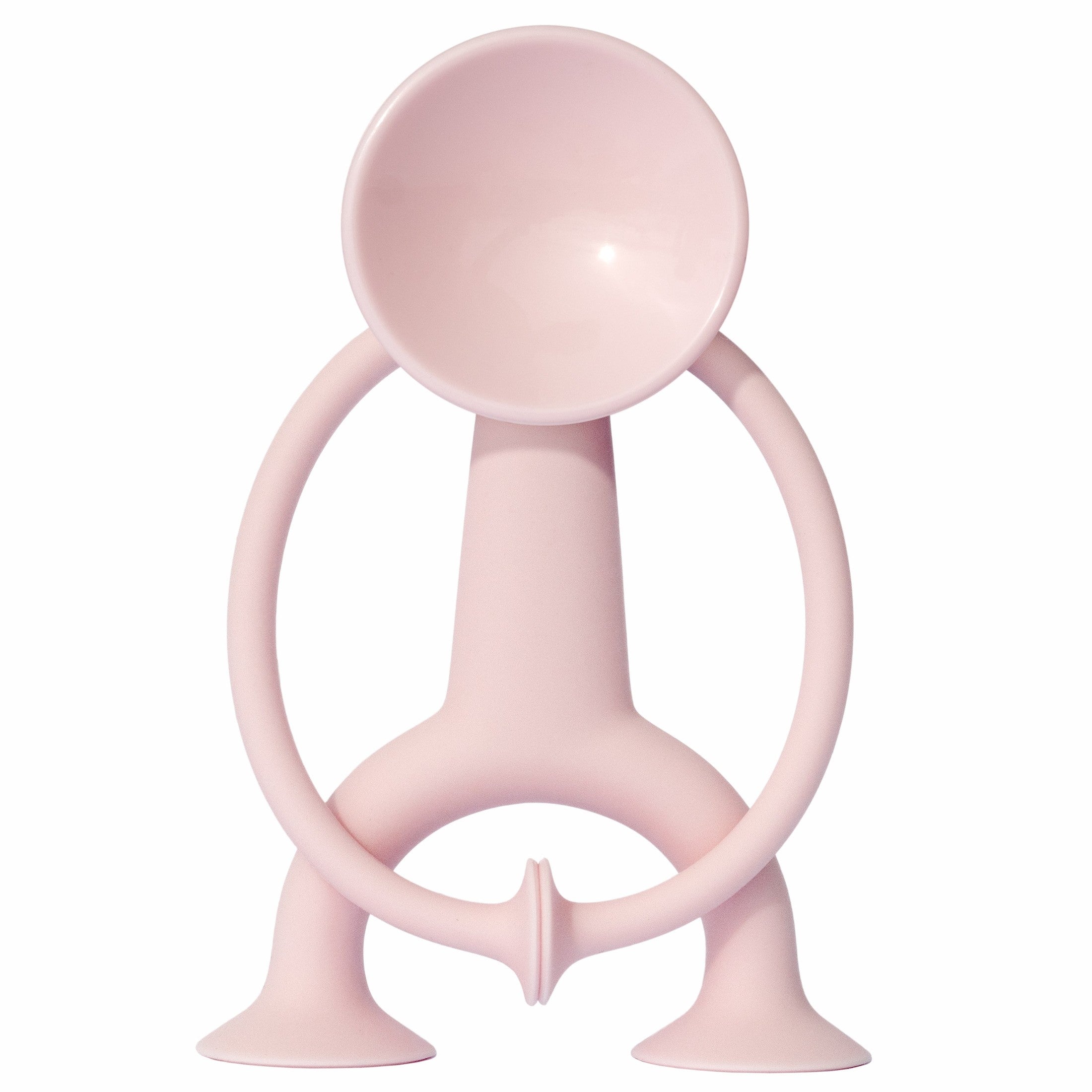 MOLUK Oogi Silicone Toy with Suction Arms & Legs - Baby Pink